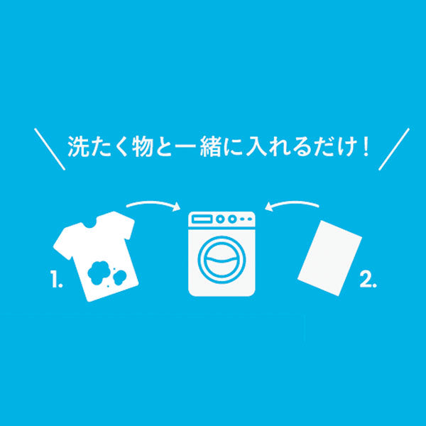bluu 洗たく洗剤シート 60枚入り