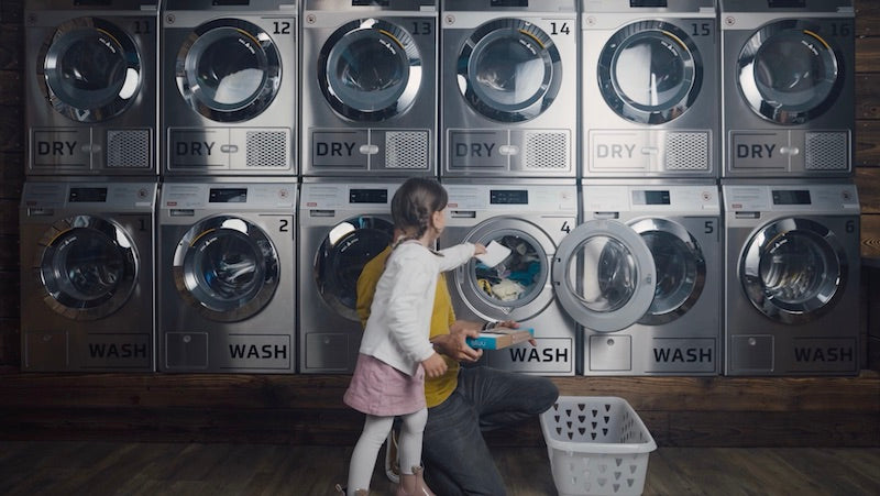 洗たくシートの使い方｜ブルーで始める、かんたん洗たく